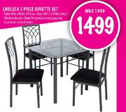 Chelsea 5 Piece Dinette Set 