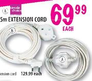 Simple Choice Extension Cord-5m Each