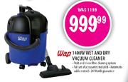 WAP 1400W Wet & Dry Vacuum Cleaner