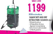 Electrolux 1800W Wet & Dry Extraction Cleaner