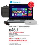 Acer Aspire E5 Bundle Notebook-On Standard MyGig 1