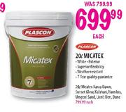 Plascon Micatex White-20l