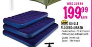 Camp Master Double Flocked Airbed