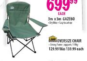 Camp Master Oversize Chair