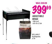 Adjustable Braai-60 x 45 x 21cm