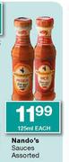 Nando's Sauces Assorted-125ml each
