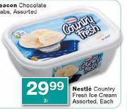 Nestle Country Fresh Ice Cream Assorted, Each-2 Ltr