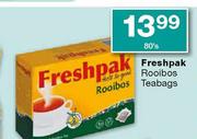 Freshpak Rooibos Teabags-80's