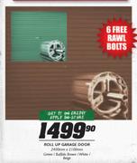 Roll Up Garage Door-2400mmx2100mm