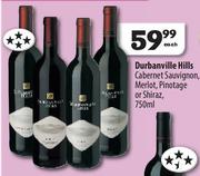 Durbanville Hills Cabernet Sauvignon, Merlot, Pinotage Or Shiraz-750Ml Each