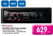 Pioneer CD/MP3/Aux Front Loader DEH-155MP