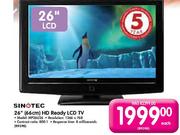 Sinotec 26" (66cm) HD Ready LCD TV(Model: MP26U26)-Each