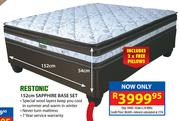 Restonic 152cm Sapphire Base Set