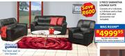 Commagomma 3 Piece Samantha Lounge Suite