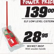 W4 Wet Mop With Wooden Handle