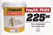 The Standard Hi Cover White PVA-20ltr