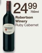 Robertson Winery Ruby Cabernet-750ml
