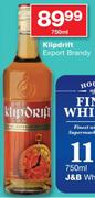Klipdrift Export Brandy-750ml