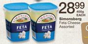 Simonsberg Feta Cheese-400gm Each
