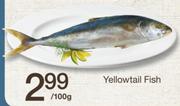 Yellowtail Fish-Per 100gm