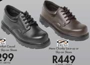 Bronx Mens Chunky Lace-Up or Slip-On Shoes