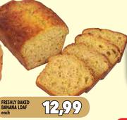 1 Freshly Baked Banana Loaf Each