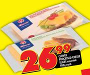 Clover Processed Cheese Slices Assorted-400G Each