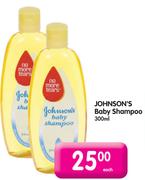 Johnsons's Baby Shampoo-300Ml Each