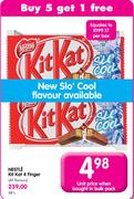 Nestle Kit Kat 4 Finger(All Flavours)-48's
