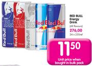 Red Bull Energy Drink(All Flavours)-24x250ml