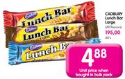 Cadbury Lunch Bar Large (All Flavours)-40's