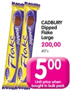 Cadbury Dipped Flake Large-40's