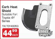 Eddies Spares Carb Heat Shield TXI.TOY40053