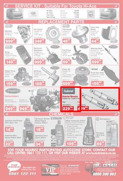 Autozone : Deals To Get Your Motor Running! (4 Feb - 16 Feb 2014), page 2