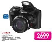 Canon Powershot Camera SX500-Per Bundle