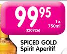 Spiced Gold Spirit Aperitif-750ml