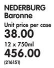 Nederburg Baronne-12x750ml