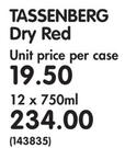 Tassenberg Dry Red-12x750ml