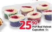 PnP Red Velvet Cupcakes-6's