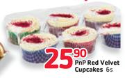PnP Red Velvet Cupcakes-6's