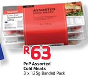 PnP Assorted Cold Meats-3x125G Banded Pack