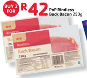 PnP Rindless Bake Bacon-2x250G