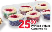 PnP Red Velvet Cupcakes- 6's