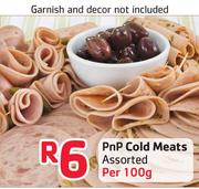  PnP Cold Meats Assorted-Per 100g