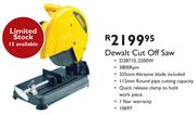 Dewalt Cut Off Saw D28710