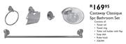  Castaway Classique 5Pc Bathroom Set