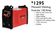 Matweld Welding Inverter 145Amp