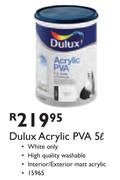 Dulux Acrylic PVA-5L
