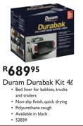 Duram Durabak Kit - 4L