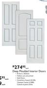 Deep Moulded Interior Doors-813mmx2032mm